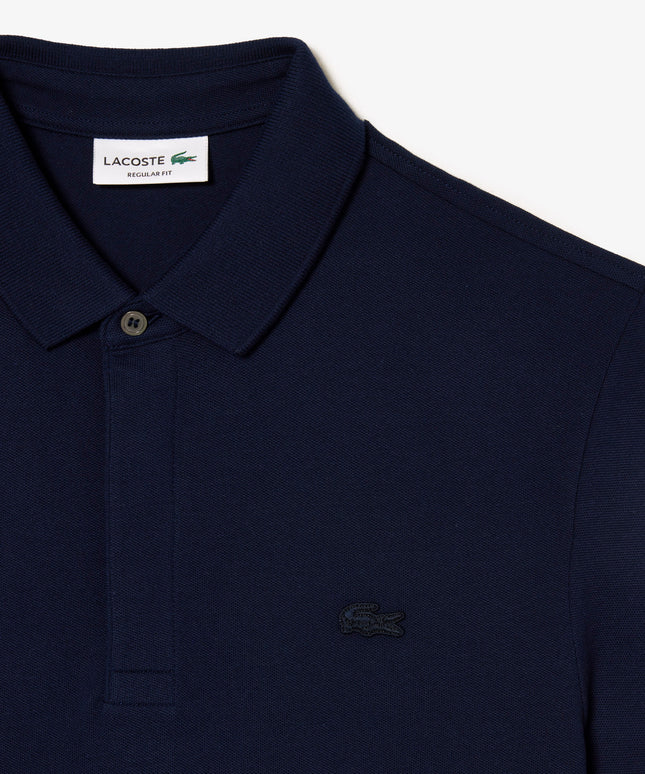 Lacoste Paris Stretch Polo - Navy