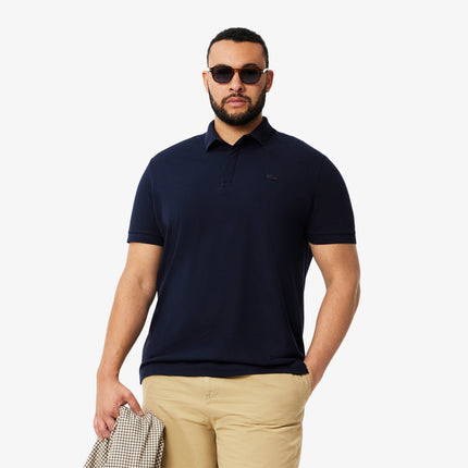Lacoste Paris Stretch Polo - Navy