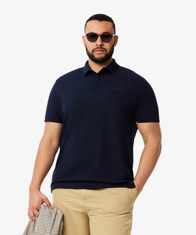 Lacoste Paris Stretch Polo - Navy