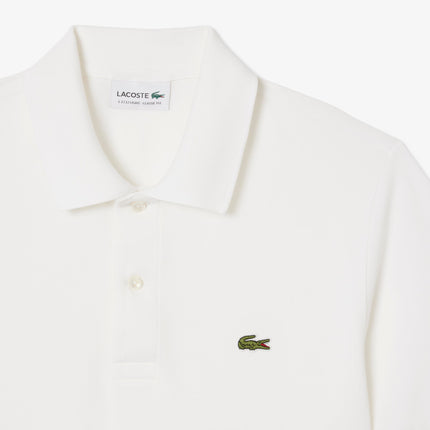 Lacoste Mens Light Pique Polo - White