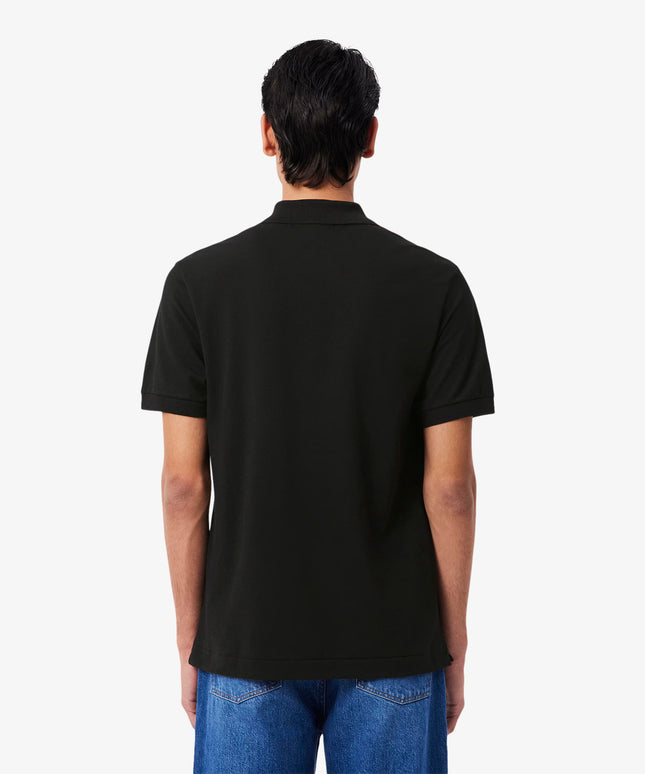 Lacoste Mens Light Pique Polo - Black
