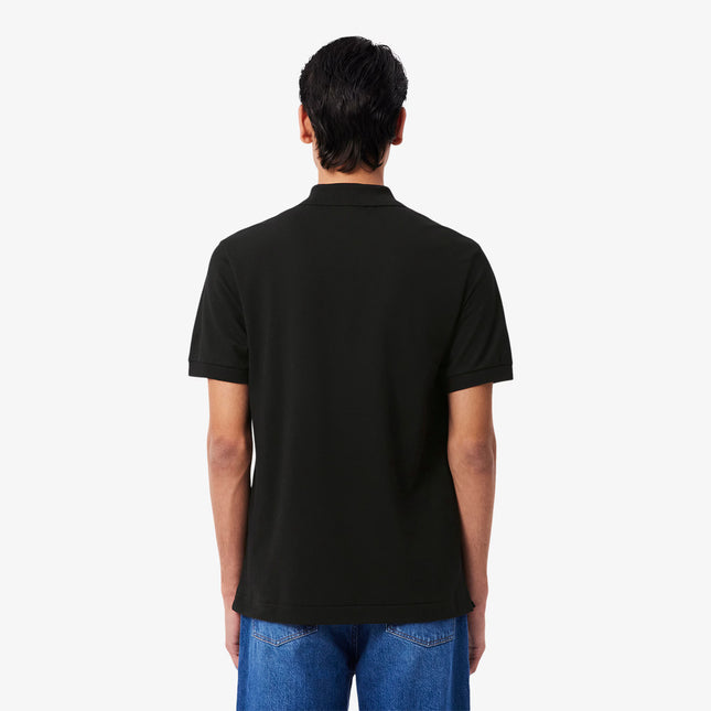 Lacoste Mens Light Pique Polo - Black