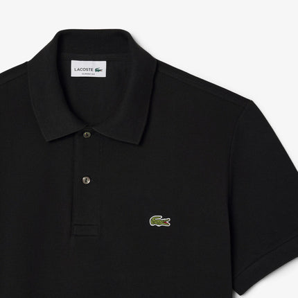 Lacoste Mens Light Pique Polo - Black