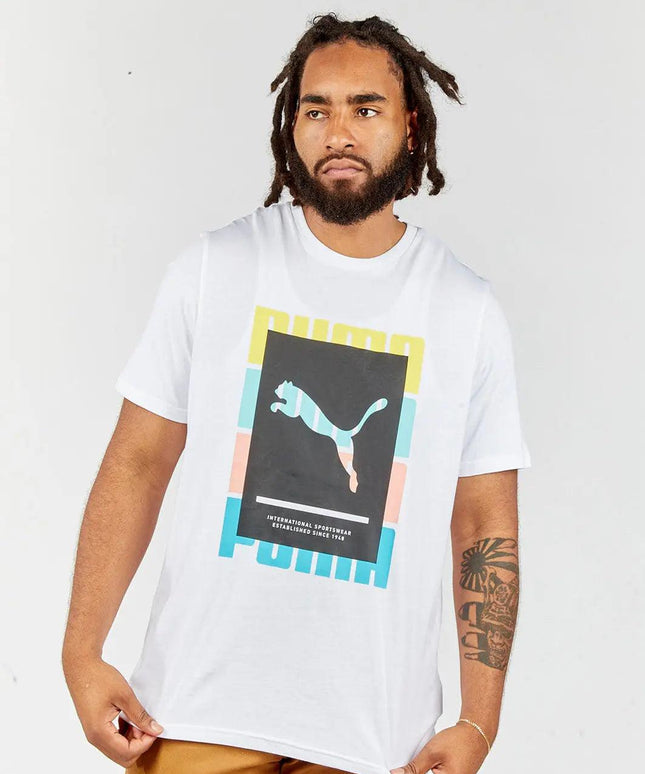 PUMA SUMMER COURT GRAPHIC TEE PUMA
