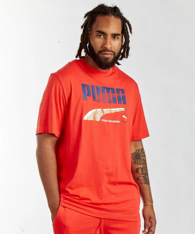 PUMA DECOR8 GRAPHIC TEE PUMA