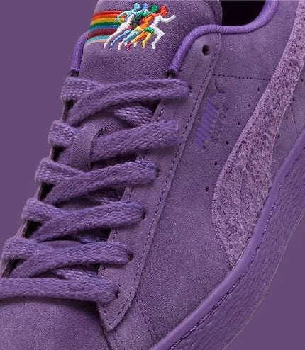 Puma Suede Love Marathon Sneaker - Purple