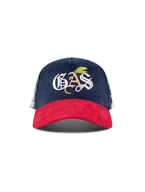 GasNYC Peach State Corduroy Hat - Navy