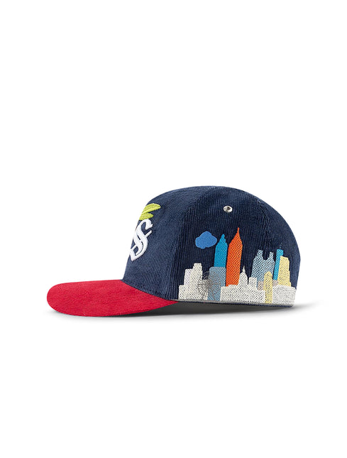 GasNYC Peach State Corduroy Hat - Navy