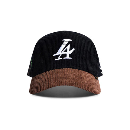 Reference Paradise LA Corduroy Hat - Black/Brown