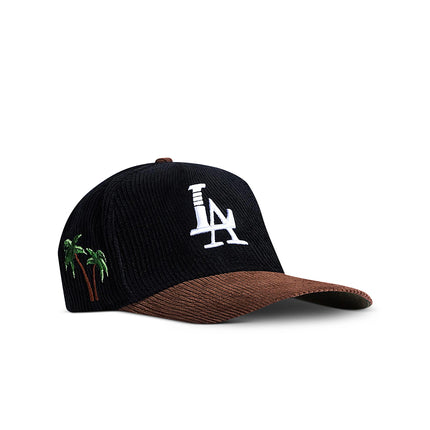 Reference Paradise LA Corduroy Hat - Black/Brown