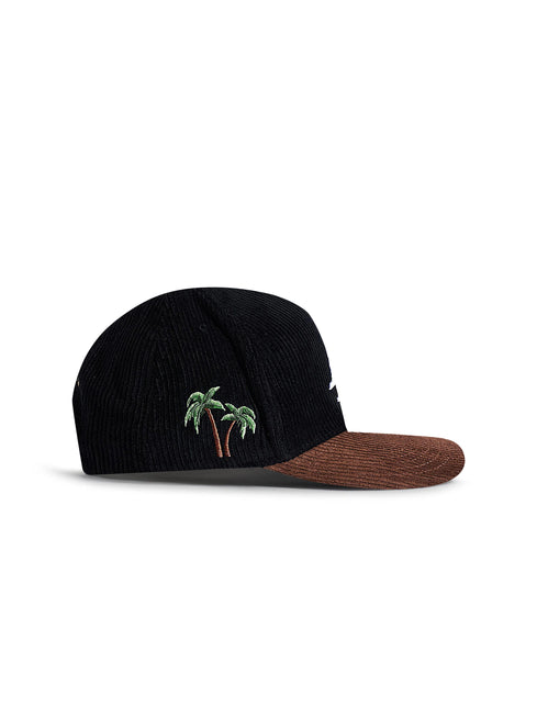 Reference Paradise LA Corduroy Hat - Black/Brown
