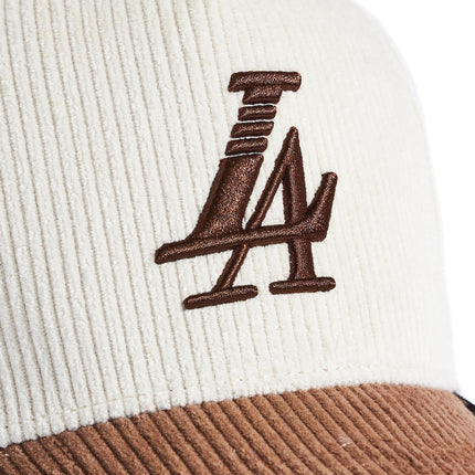 Reference Paradise Corduroy Hat - Cream/Brown