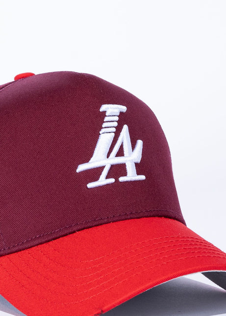 Reference Paradise LA Hat - Burgundy/Red