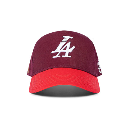 Reference Paradise LA Hat - Burgundy/Red