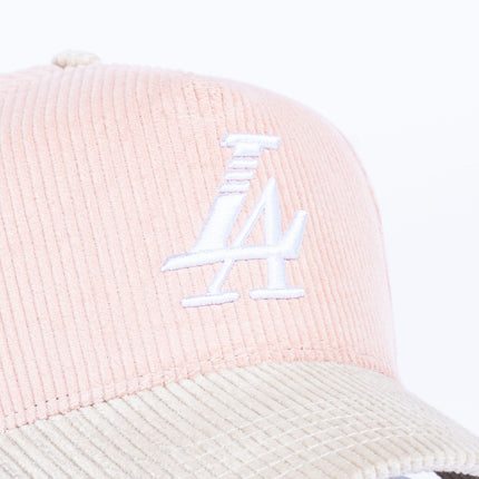Reference Paradise LA Corduroy Hat - Pink/Cream