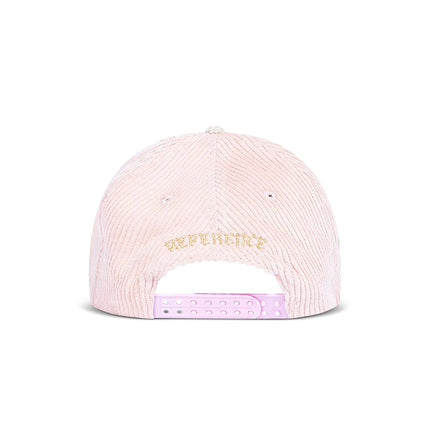 Reference Paradise LA Corduroy Hat - Pink/Cream
