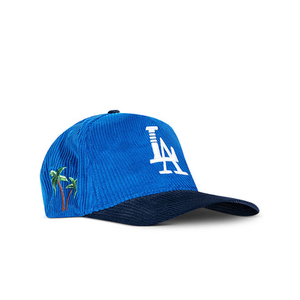 Reference Paradise LA Corduroy Hat - Royal Blue