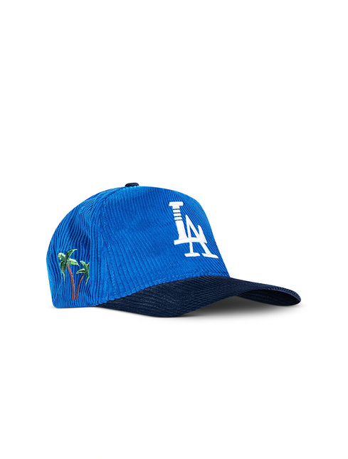 Reference Paradise LA Corduroy Hat - Royal Blue