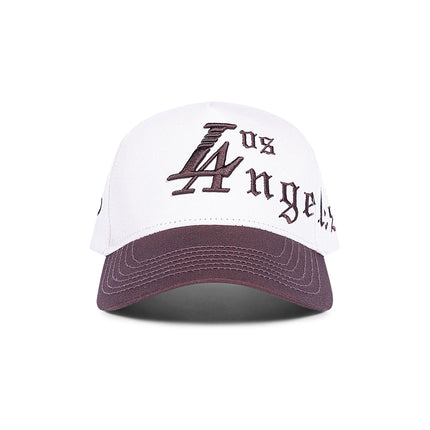 Reference Paradise LA Script Hat - Cream/Brown