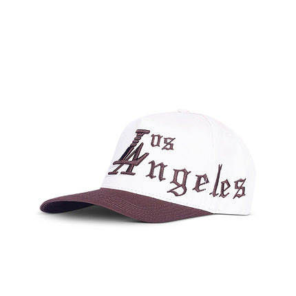 Reference Paradise LA Script Hat - Cream/Brown