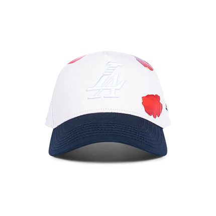 Reference Paradise LA Rose Pedals Hat - Cream/Black