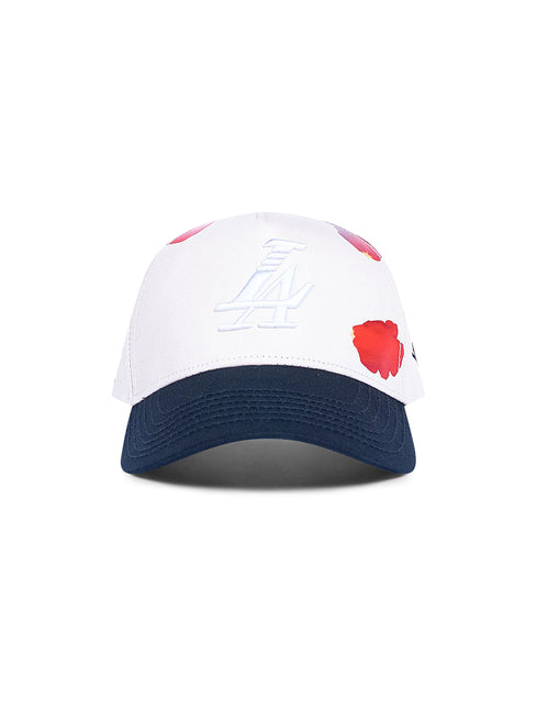 Reference Paradise LA Rose Pedals Hat - Cream/Black