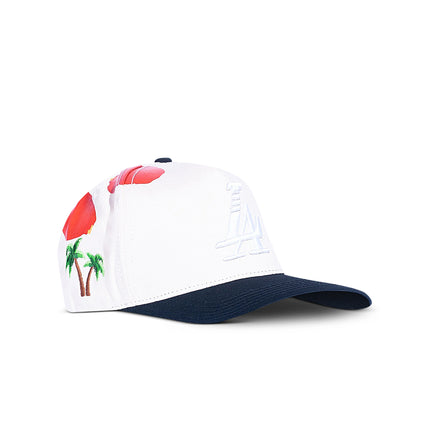 Reference Paradise LA Rose Pedals Hat - Cream/Black