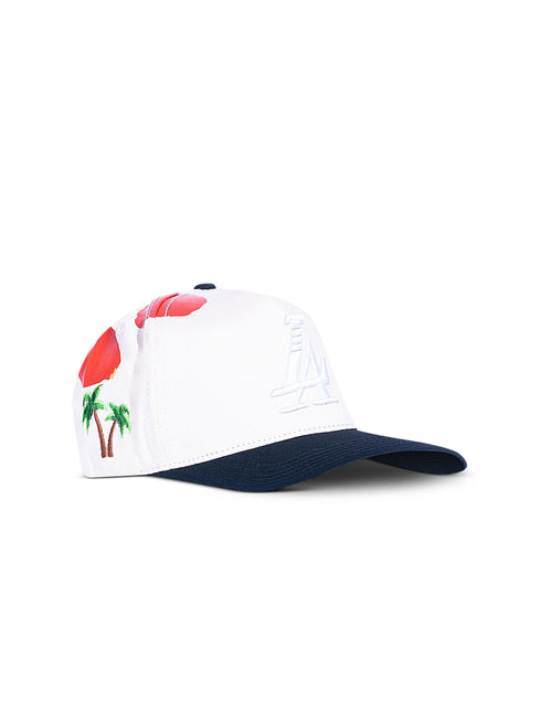 Reference Paradise LA Rose Pedals Hat - Cream/Black