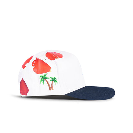Reference Paradise LA Rose Pedals Hat - Cream/Black