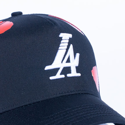 Reference Paradise LA Rose Pedals Hat - Black