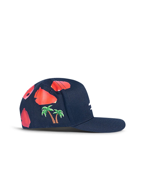 Reference Paradise LA Rose Pedals Hat - Black