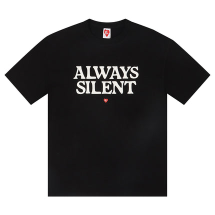 Buy Red Letters Blah Blah Blah Tee - Black