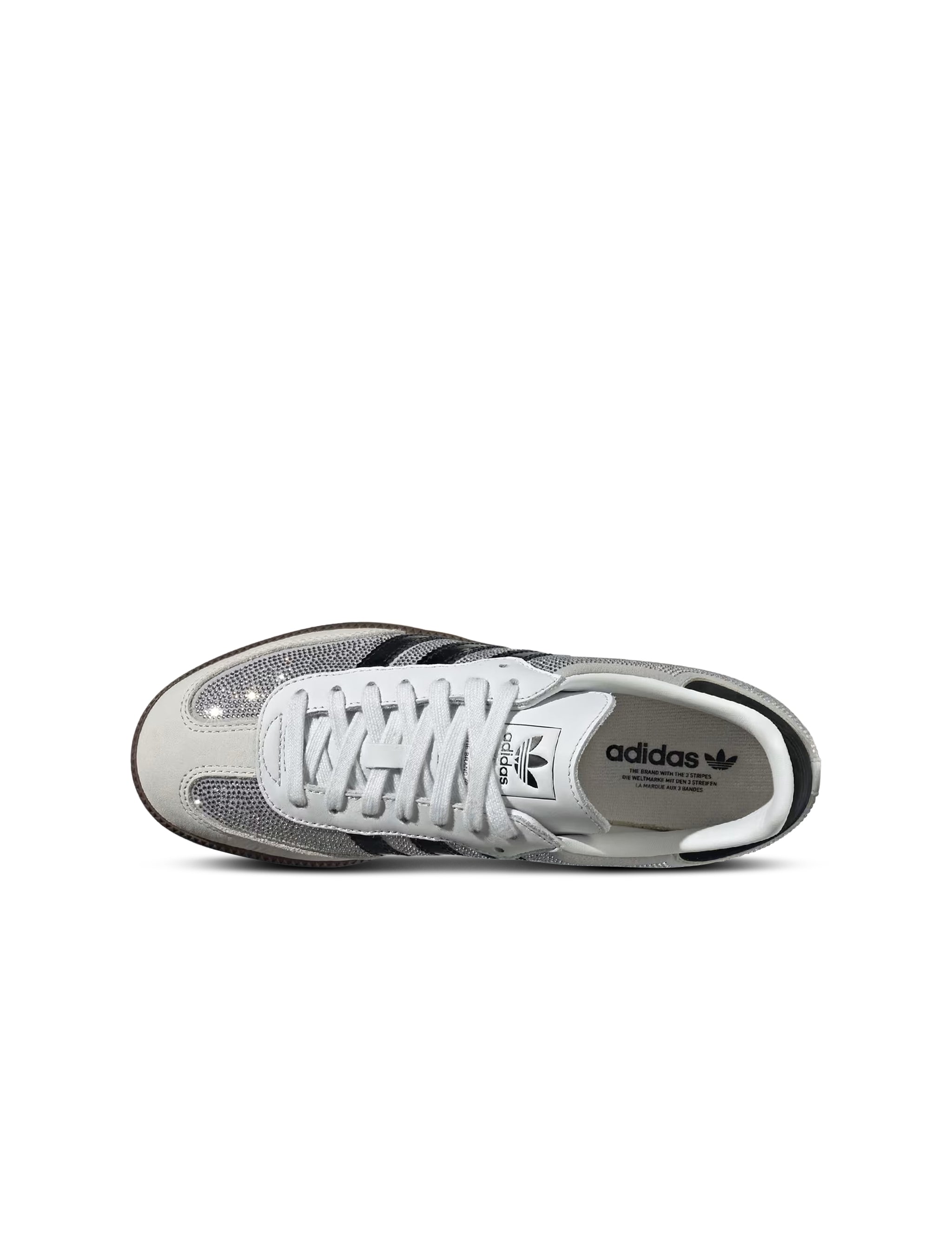 adidas Samba OG Shoes - Women's - White / White / Silver