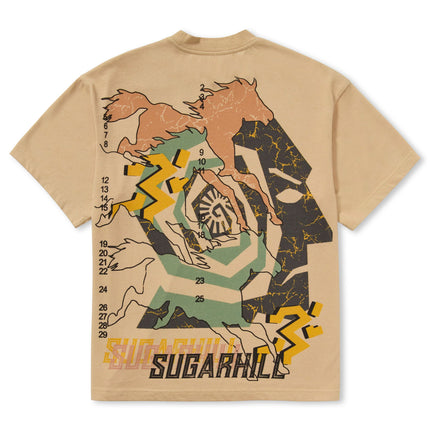 Sugarhill Beasts Of Burden Tee - Latte - Denim Exchange