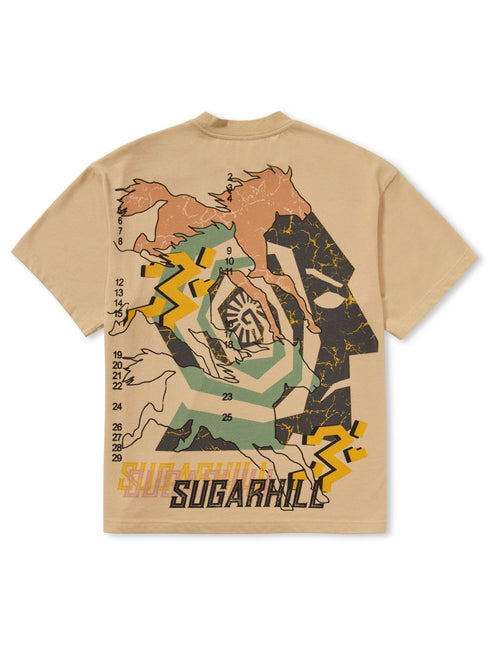 Sugarhill Beasts Of Burden Tee - Latte - Denim Exchange