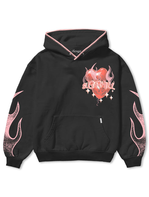 Sugarhill Disco Dreams Hoodie - Black - Denim Exchange