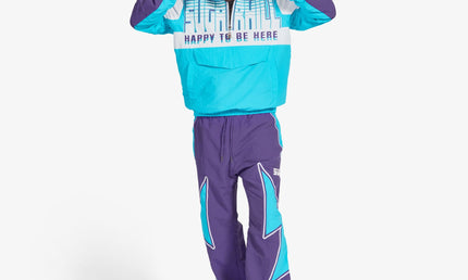 Sugarhill Bolt Windbreaker Pants - Purple