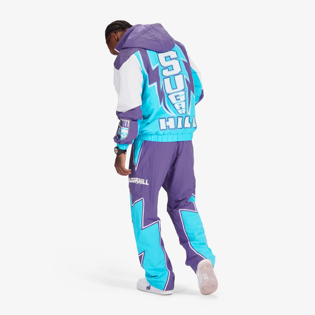 Sugarhill Bolt Windbreaker Pants - Purple