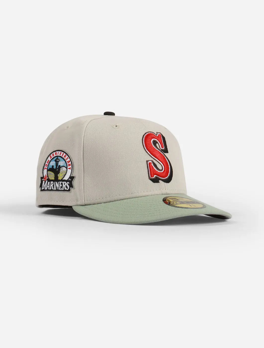 New Era 5950 Seattle Mariners 30th Anniversary Patch Hat – Denim