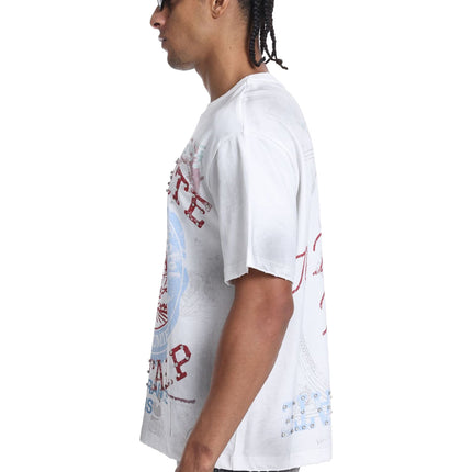 Syndicate Capital P Tee - White