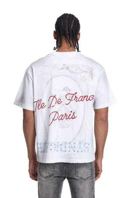 Syndicate Capital P Tee - White