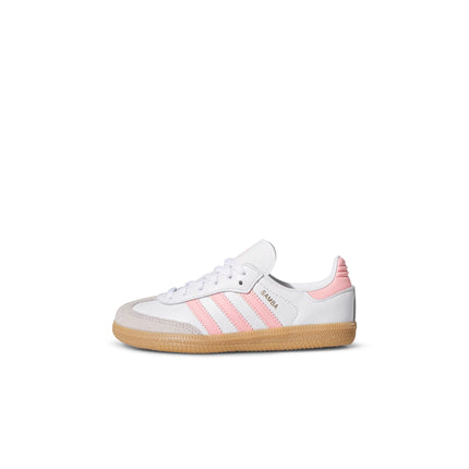 Adidas (TD) Samba - White/Semi Pink Spark