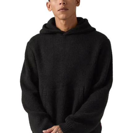 Levis Portola Sweater Hoodie - Jet Black