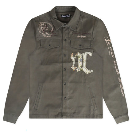 Buy Smoke Rise Regular Collar Long Sleeve - Thyme