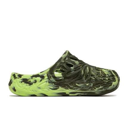 Puma MB.04 Basketball Slides - Dark Olive