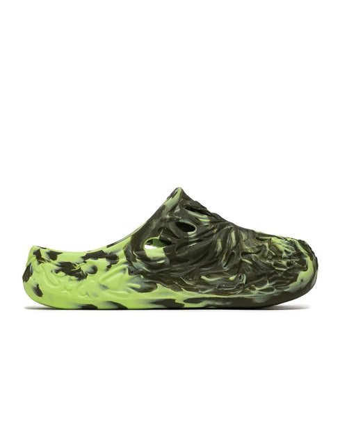 Puma MB.04 Basketball Slides - Dark Olive
