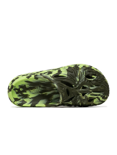 Puma MB.04 Basketball Slides - Dark Olive
