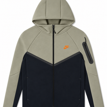 Nike Mens Tech Fleece Full-Zip Jacket - Light Army