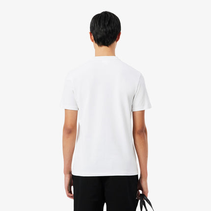 Lacoste Branded Pique Tee - White