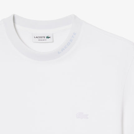 Lacoste Branded Pique Tee - White